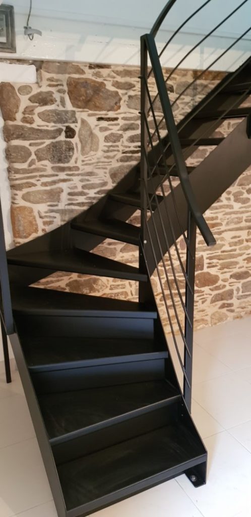 Escalier metallique interieur Le Conquet 2 - Escalier métallique intérieur Le Conquet - Quimper Brest