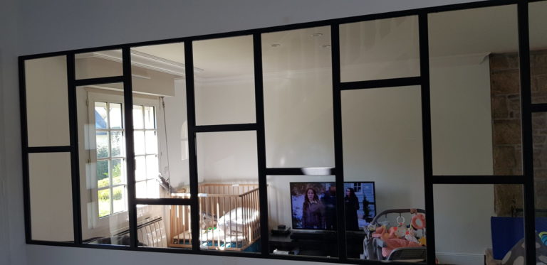 Verriere acier Bohars - Menuiserie metallique - Quimper Brest